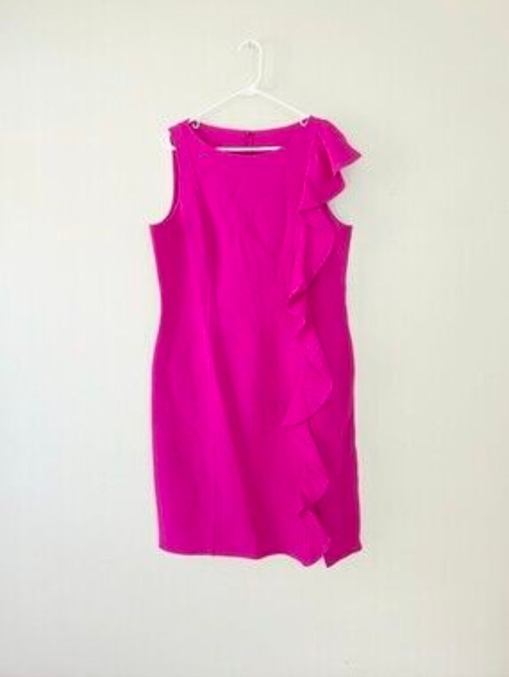 St. John Ruffle Dress